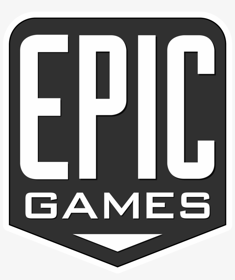 Epic games logo Blank Meme Template
