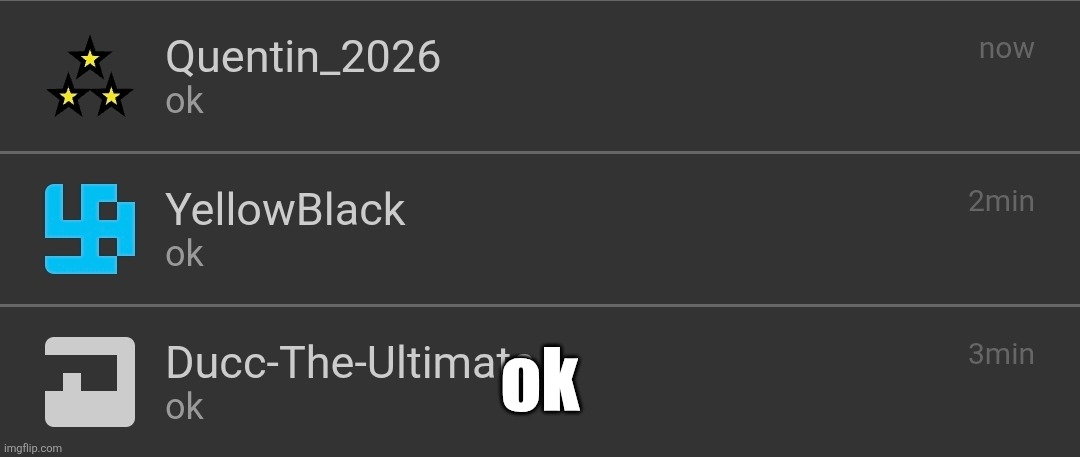 ok | ok | image tagged in ok | made w/ Imgflip meme maker