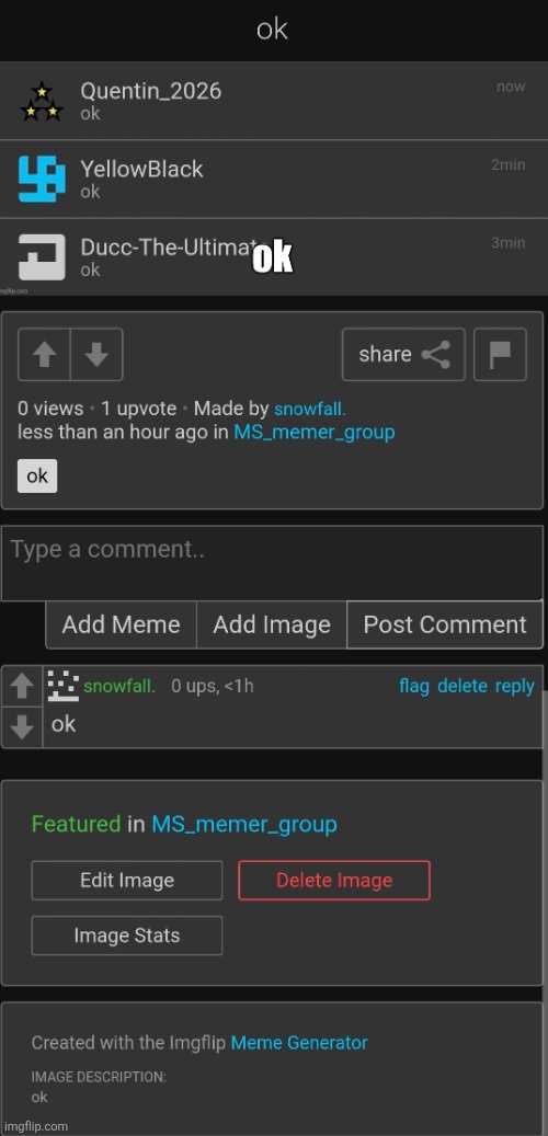 ok | image tagged in ok | made w/ Imgflip meme maker