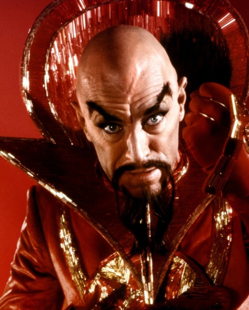 Ming the Merciless Blank Meme Template
