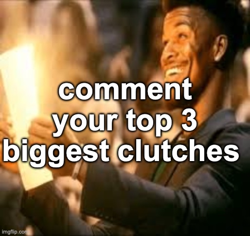 Jimmy butler happy | comment your top 3 biggest clutches | image tagged in jimmy butler happy | made w/ Imgflip meme maker