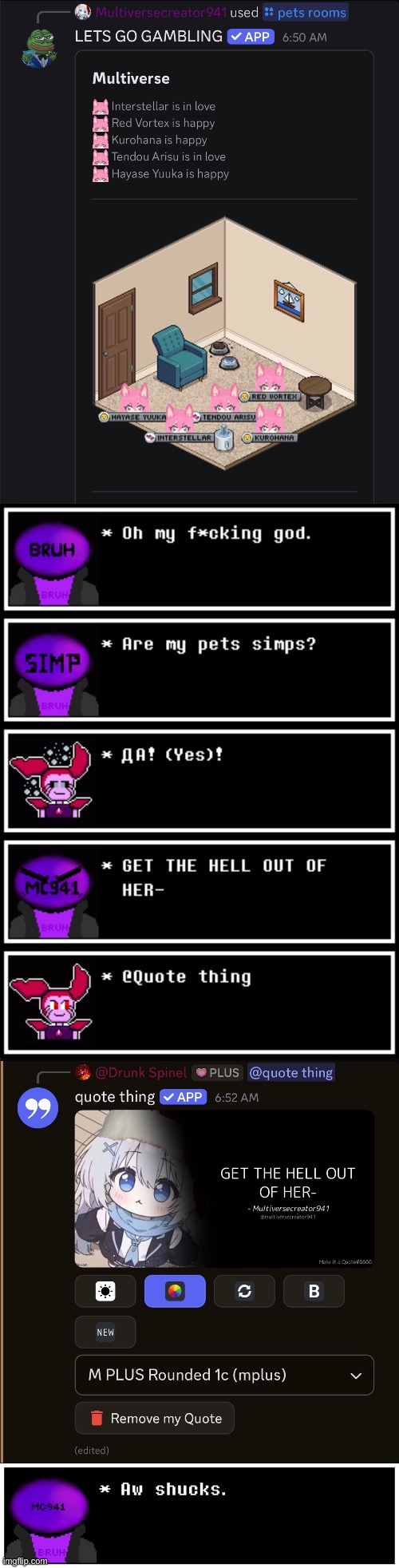 “Catgirl 'love' dilemma.” (A Dank Memer moment) | made w/ Imgflip meme maker