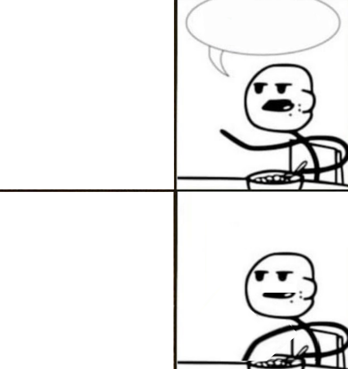 He never balled Blank Meme Template