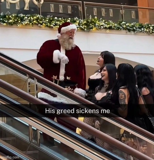 Who knew Santa was daddy. | made w/ Imgflip meme maker