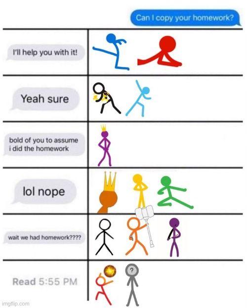 I found this online | image tagged in alan becker,hey can i copy your homework,stick figure,animator vs animation,animator vs minecraft | made w/ Imgflip meme maker
