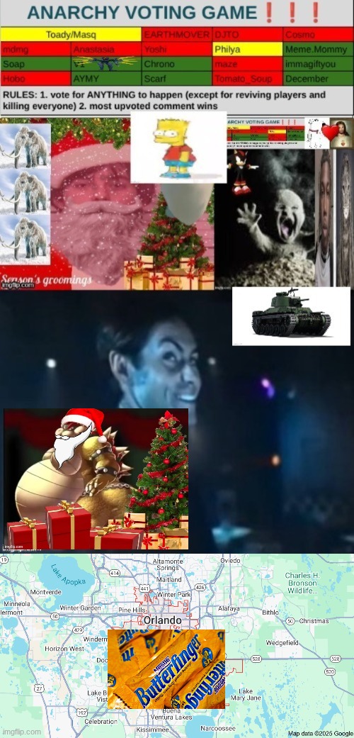 butterfinger has been added to Orlando, everything is now jolly | made w/ Imgflip meme maker
