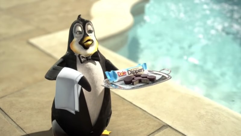 Penguin waiter Blank Meme Template