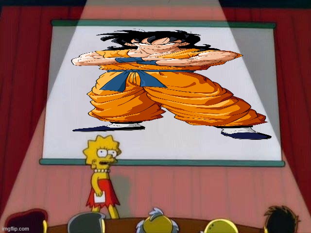 Lisa Simpson believes that Yamcha is the best character in the Dragon Ball franchise | image tagged in lisa simpson's presentation,yamcha,lisa simpson,lisa simpson speech,dragon ball,dragon ball z | made w/ Imgflip meme maker