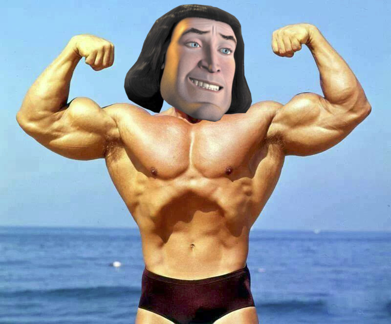 buff Farquaad Blank Meme Template