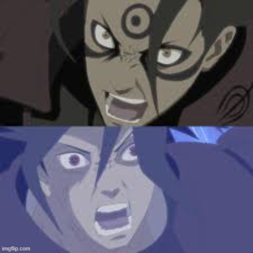 Madara and Hashirama yelling meme template | image tagged in madara | made w/ Imgflip meme maker