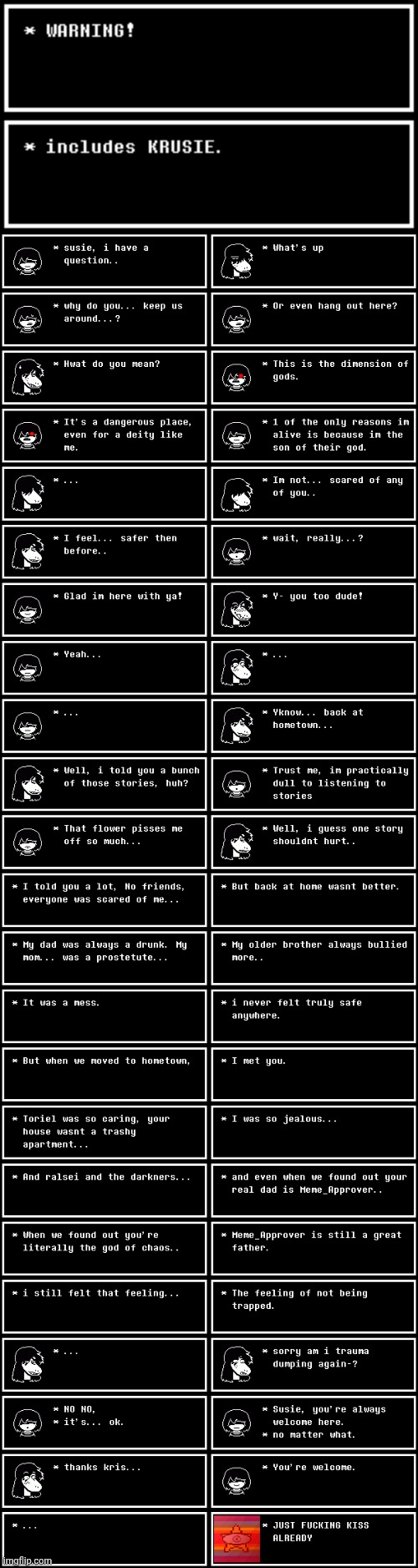 mmmh tasty | image tagged in deltarune,memes | made w/ Imgflip meme maker