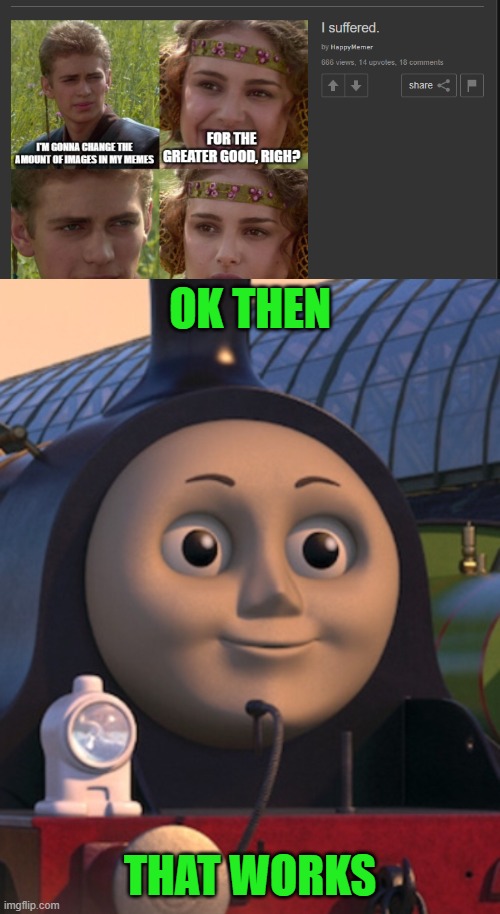 Works | OK THEN; THAT WORKS | image tagged in well ok then | made w/ Imgflip meme maker