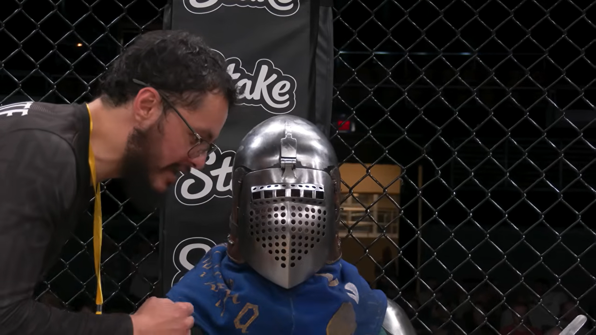 Coach and Knight Blank Meme Template