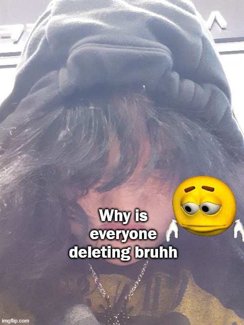 calling it Depression December fr | Why is everyone deleting bruhh | made w/ Imgflip meme maker