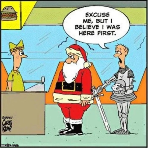 The Knight before Christmas | image tagged in poetry,well yes but actually no,visit,merry christmas,be polite,nice list | made w/ Imgflip meme maker