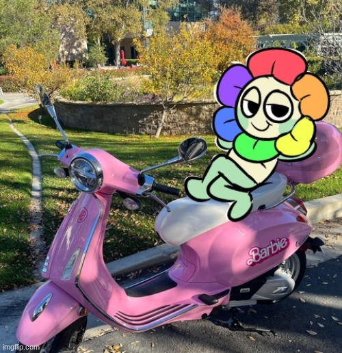 Dandy on a moped.mp3 | image tagged in dandy's world,dandy,dandicus dancifer | made w/ Imgflip meme maker