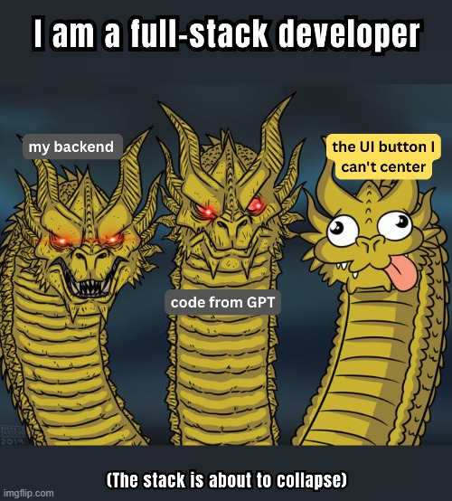 Tech Stack | image tagged in tech | made w/ Imgflip meme maker