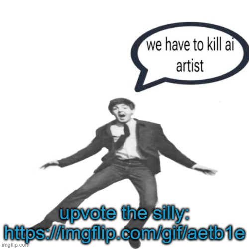 ice cream | upvote the silly:
https://imgflip.com/gif/aetb1e | image tagged in paul mccartney we have to kill ai artists | made w/ Imgflip meme maker