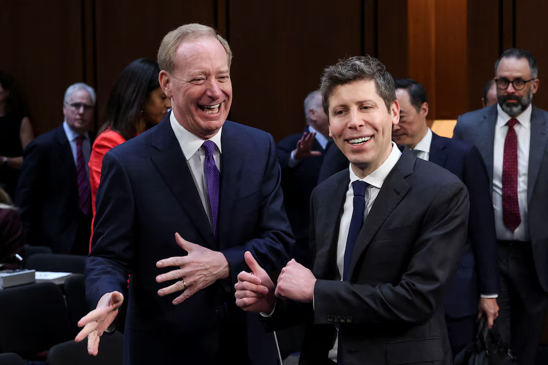 High Quality Laughing Sam Altman Blank Meme Template