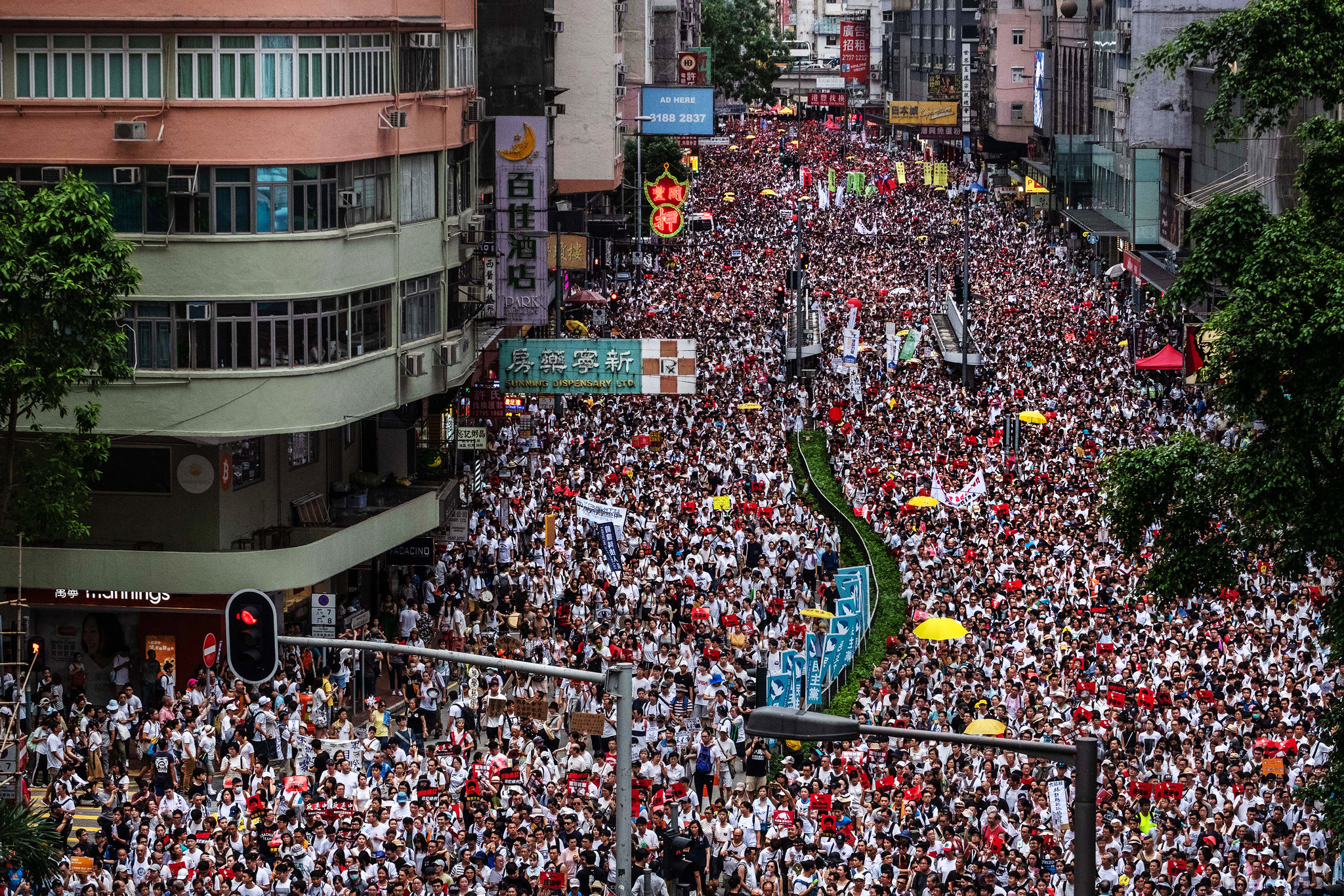 Hong Kong protests Blank Meme Template