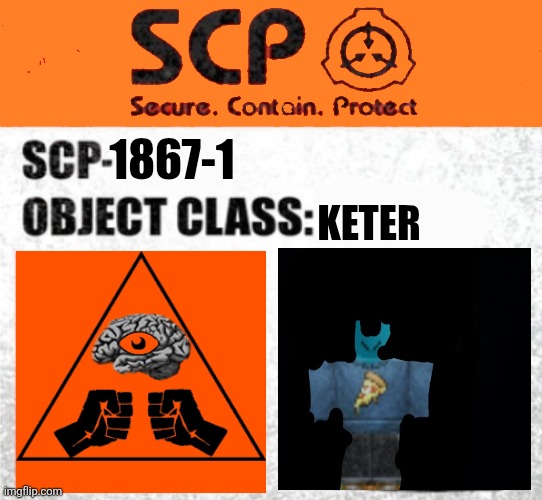 SCP-1867-1 De sing Blank Meme Template