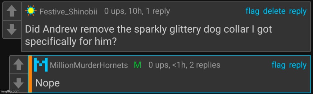 Dylan made calzones for lunch | image tagged in dylan,andrew,shinobii,dog collar,funny,comments | made w/ Imgflip meme maker