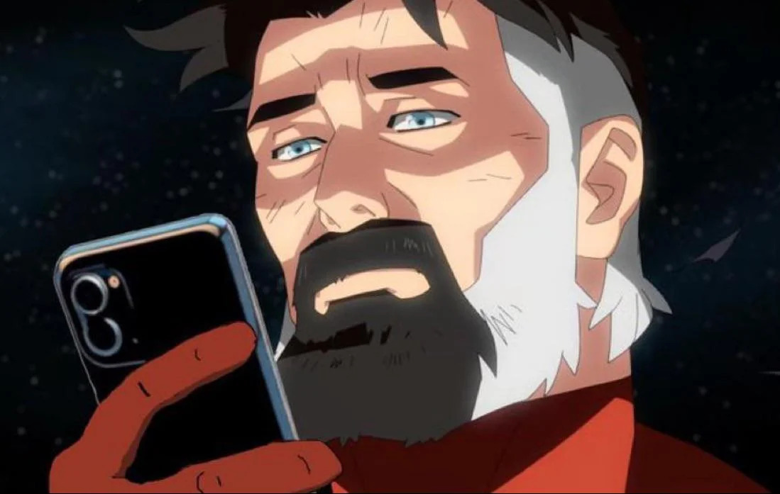 High Quality Omni man saw what you deleted Blank Meme Template