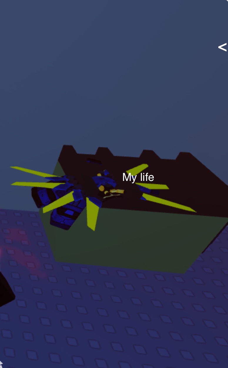 Trash life Blank Meme Template