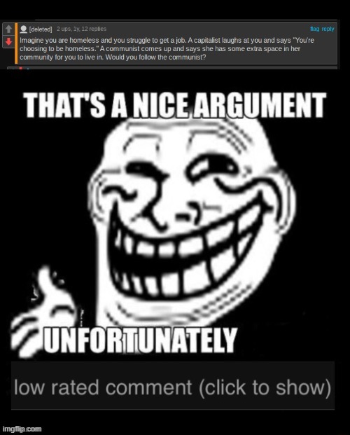 get low rated filthy communist | image tagged in communism | made w/ Imgflip meme maker