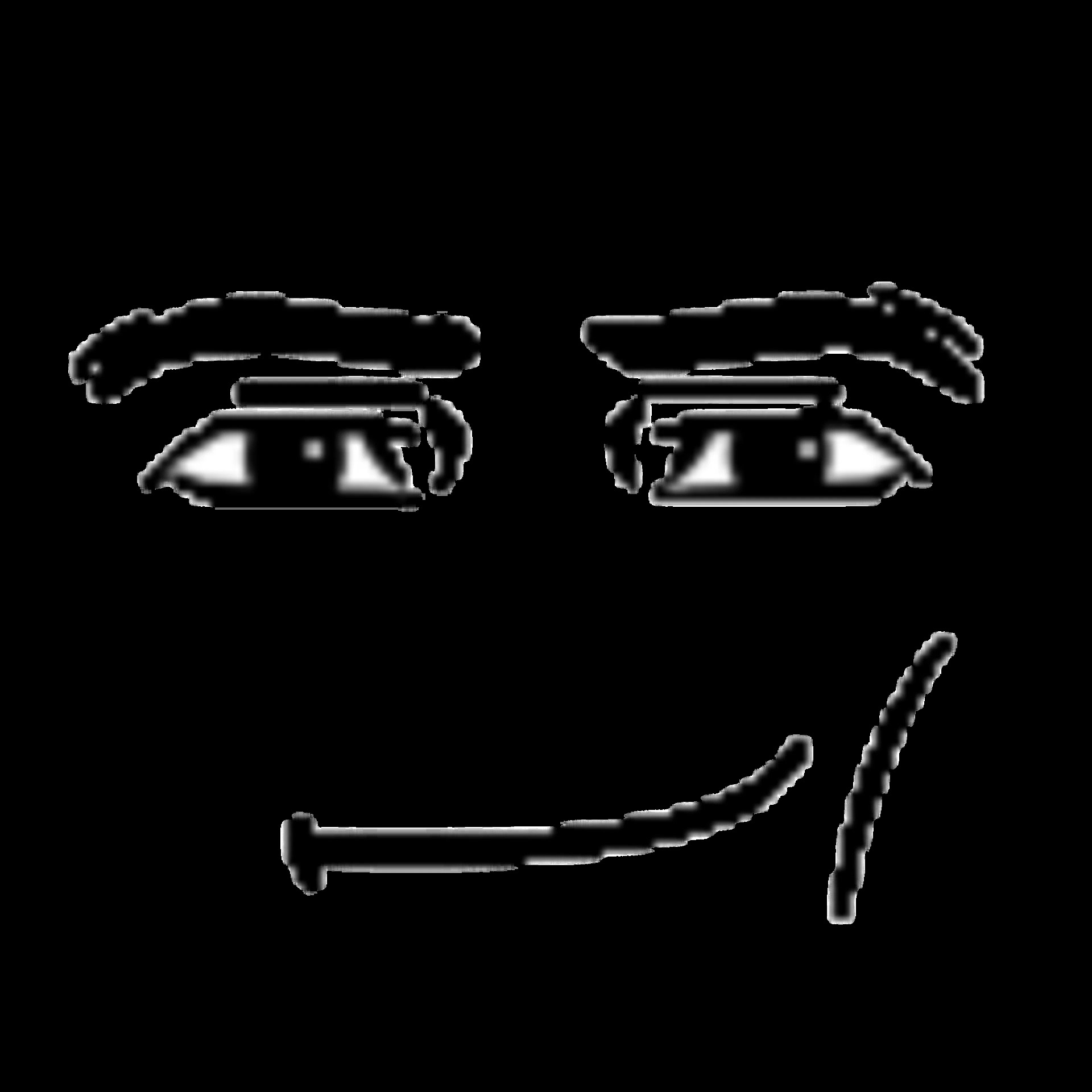 Roblox face Blank Meme Template