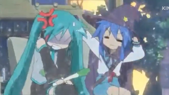 Hatsune Miku is very angry Blank Meme Template