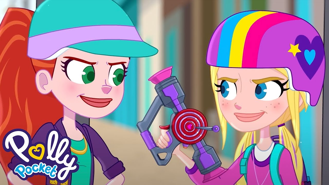 Polly Pocket and Lila Draper the Super Pollyanna Sisters. Blank Meme Template
