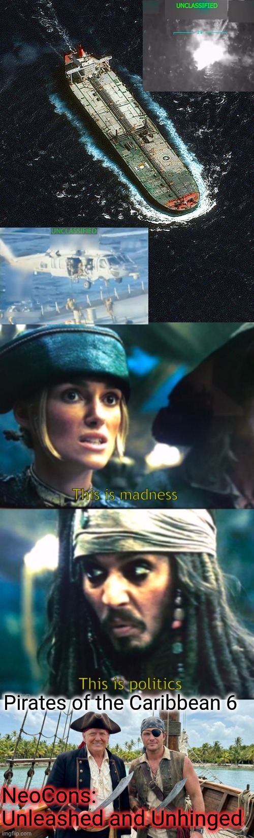 Screenplay Credit goes to Little Narco Rubio | Pirates of the Caribbean 6; NeoCons: Unleashed and Unhinged | image tagged in pedo-pirates of the caribbean,high crimes and misdemeanors,for oil and for empire,neocon regime change fantasies,quagmire,memes | made w/ Imgflip meme maker