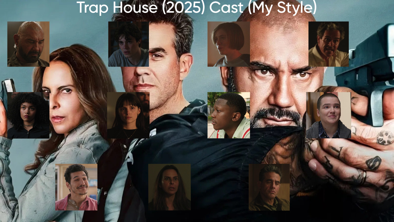 Trap House (2025) Cast (My Style) Blank Meme Template