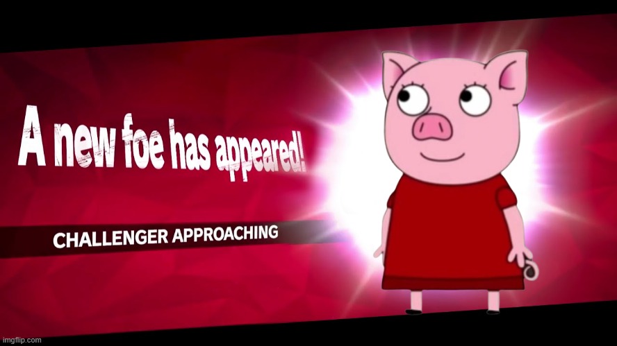 New leak for super animators ultimate DLC | image tagged in super smash bros challenger approaching | made w/ Imgflip meme maker