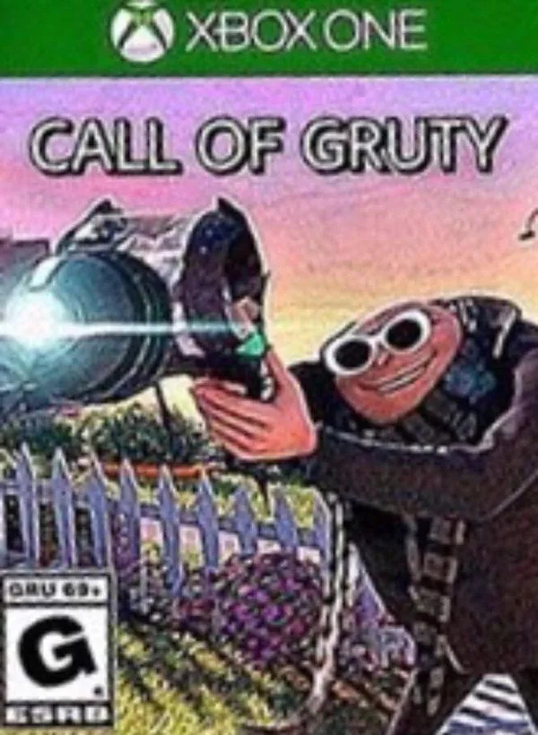 call of gruty | image tagged in call of duty,gru,despicable me,shitpost | made w/ Imgflip meme maker