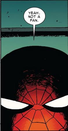 Spider-Man Not A Fan Blank Meme Template