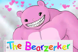 Huggable Bearzerker Blank Meme Template