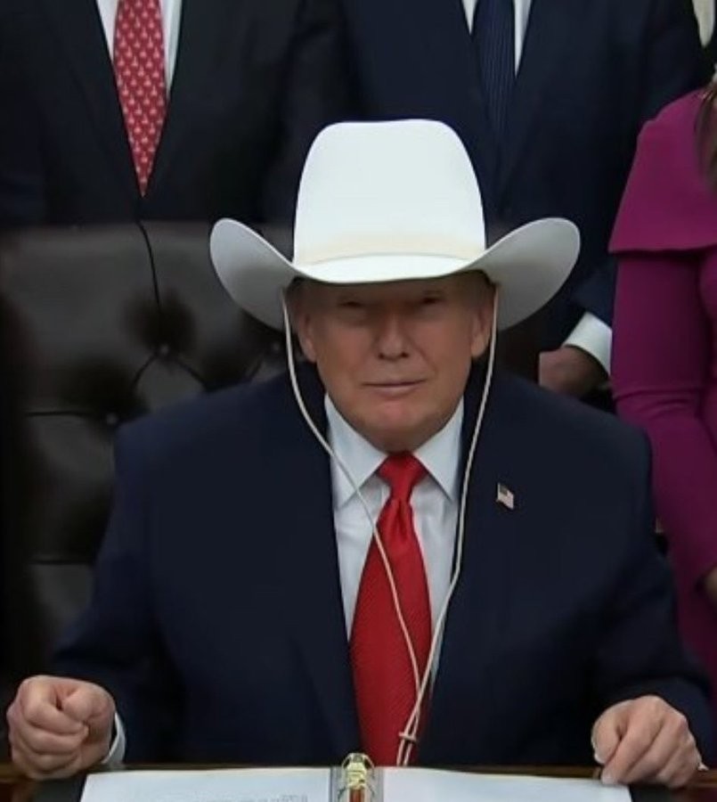 Sheriff Trump Blank Meme Template