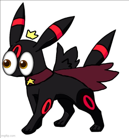 Decided to join in | 👀 | image tagged in steve the red umbreon star king version | made w/ Imgflip meme maker