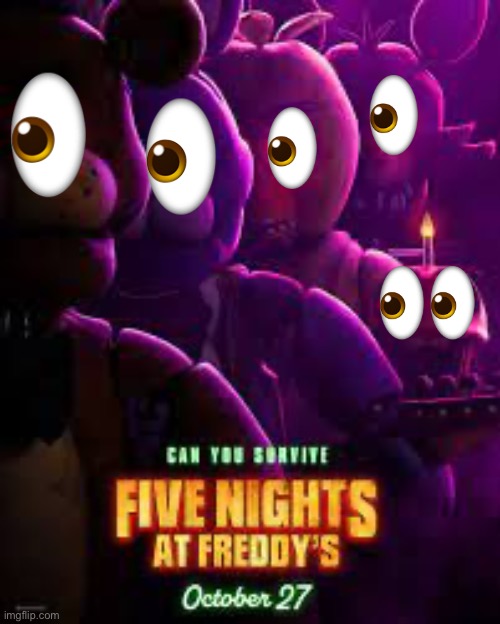 g | image tagged in fnaf movie poster | made w/ Imgflip meme maker