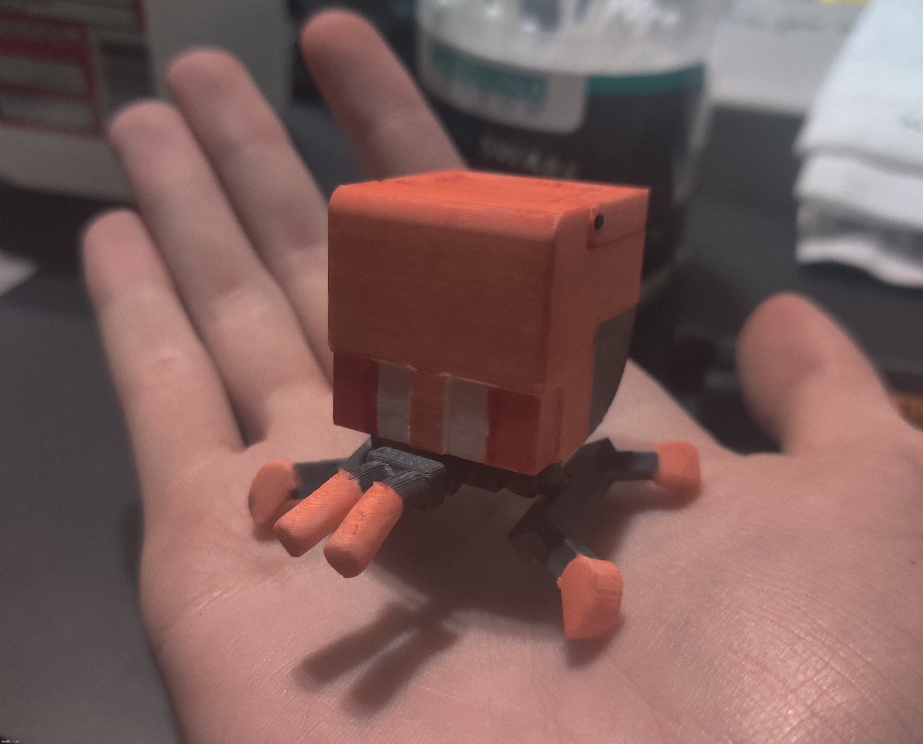 Conch from Gundam GQuuuuuuX, modeled and printed by me | made w/ Imgflip meme maker