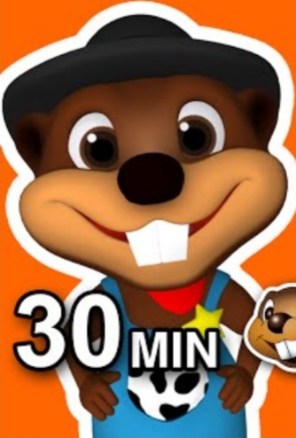 Billy the beaver wearing a cowboy Blank Meme Template