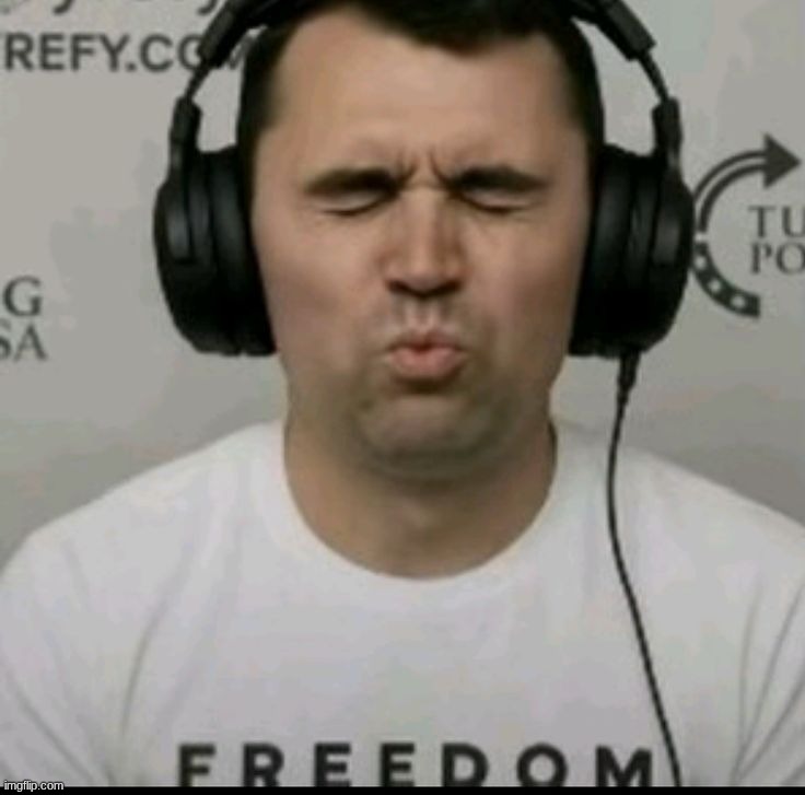 kirk i'm watching your debate why you tryin not to laugh bruh | made w/ Imgflip meme maker