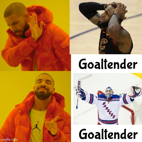 Sports are weird | Goaltender; Goaltender | image tagged in memes,basketball,hockey,you know the rules and so do i,goaltending | made w/ Imgflip meme maker