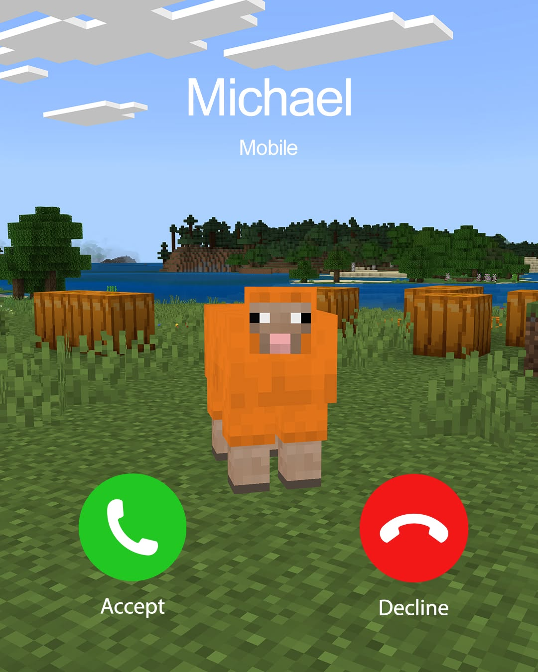 Minecraft Michael Blank Meme Template