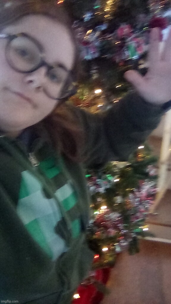 Decorating my tree rn | made w/ Imgflip meme maker