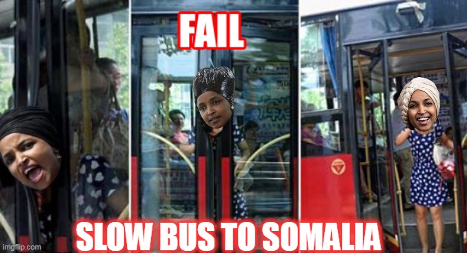 SLOW BUS TO SOMALIA | made w/ Imgflip meme maker