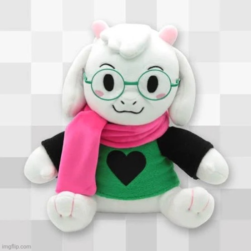 Ralsei plush | image tagged in ralsei plush | made w/ Imgflip meme maker