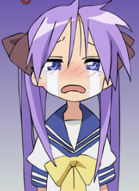 don't cry, Kagami! Blank Meme Template